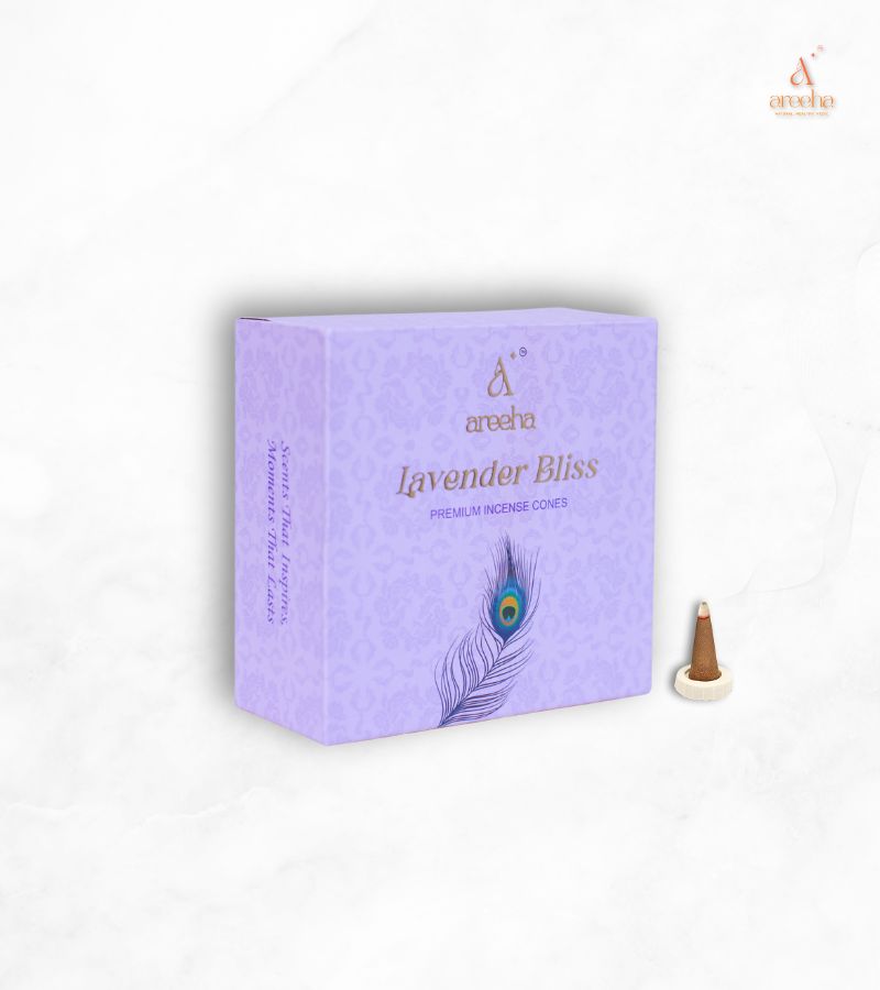 Areeha Lavender Bliss Incense Cones